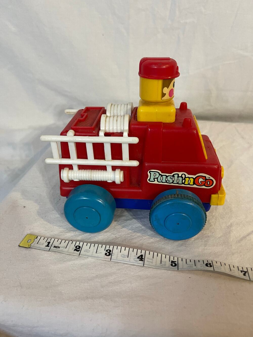Vintage Tomy 70's firetruck